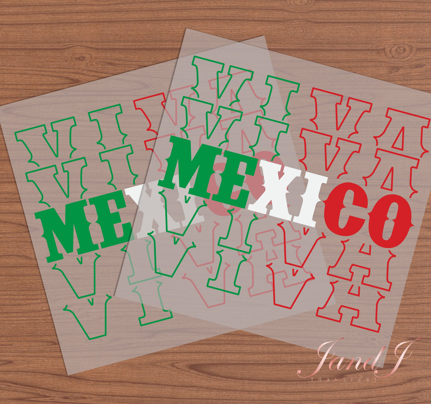 Viva Mexico DTF Transfers Ready To Press, Direct To Film Transfer ,DTF Prints