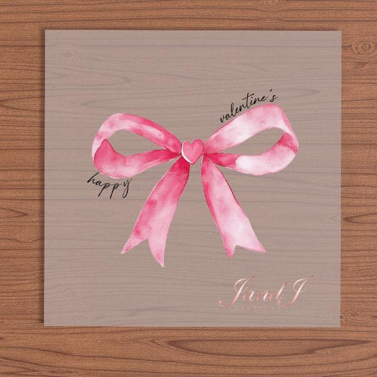 Pink Bow Valentine Heart Vibes Transfers Ready To Press, Direct To Film Transfer ,DTF Prints