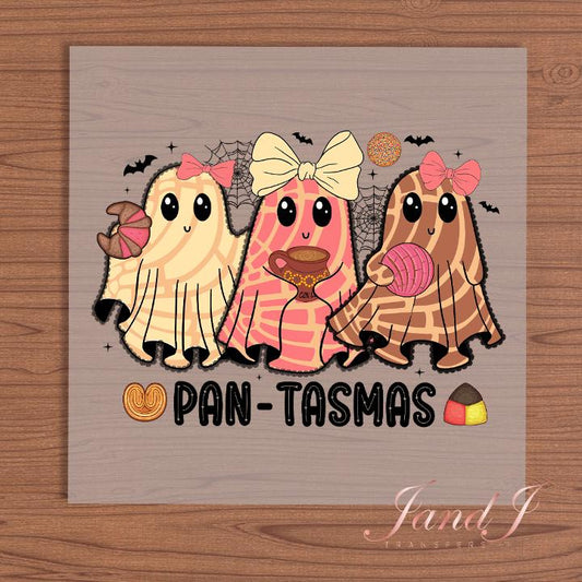 Pantasma Halloween Ghost DTF Transfers Ready To Press, Direct To Film Transfer, DTF Prints, Ready To Press