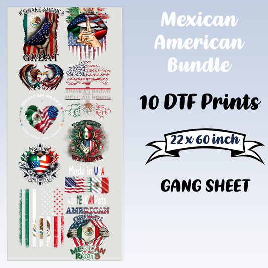 Mexican American Premade Gang sheet (Copy)