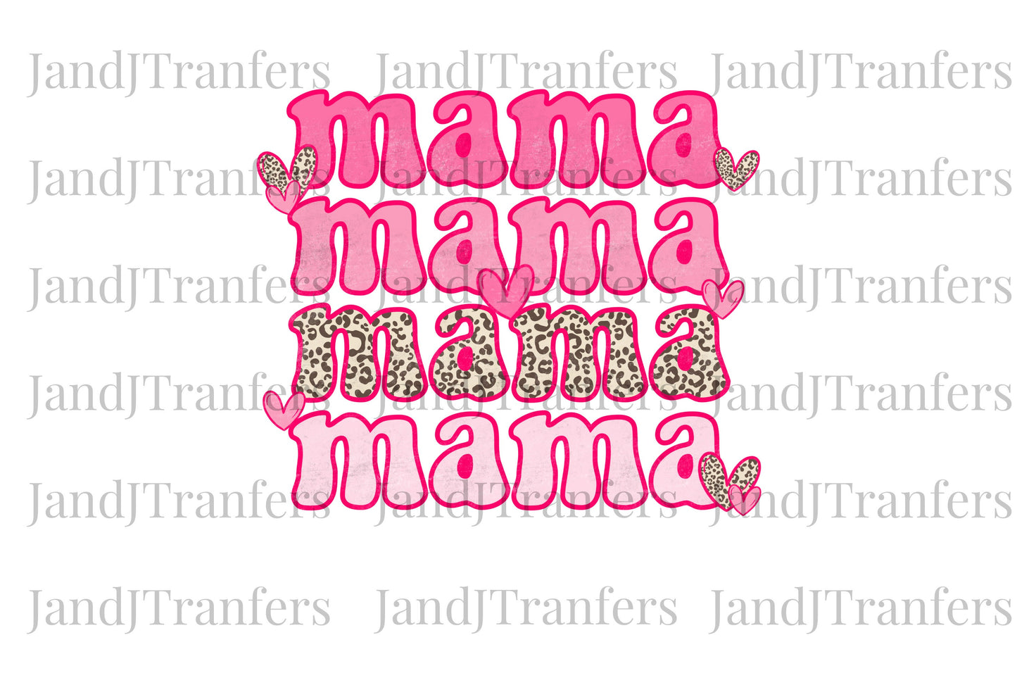 Mama Valentines DTF Transfers Ready To Press, Direct To Film Transfer ,DTF Prints