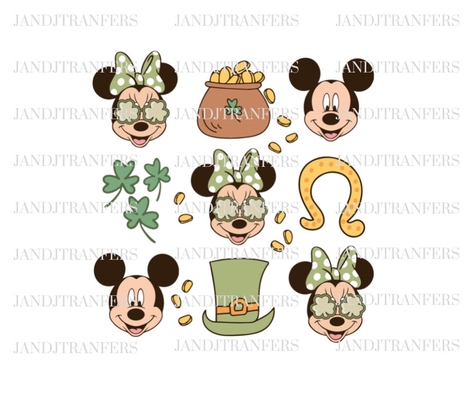 St Patrick’s Day DTF Transfers Ready To Press, Direct To Film Transfer ,DTF Prints