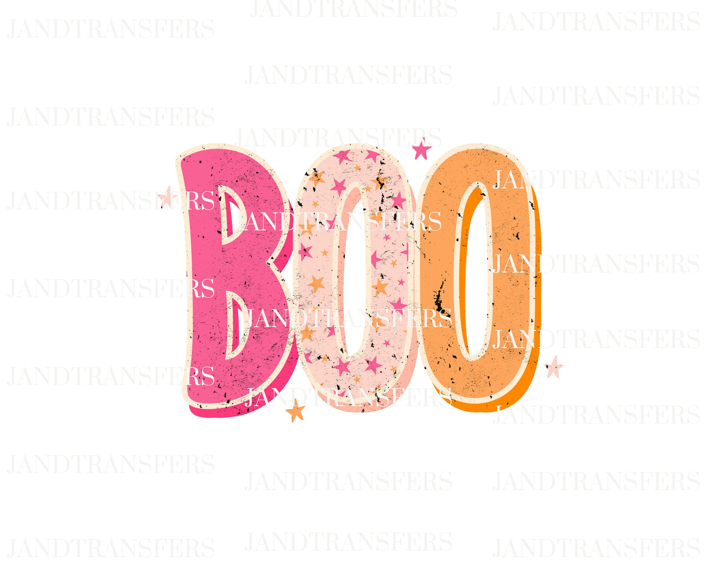 Boo DTF Transfers Ready To Press, Direct To Film Transfer,, DTF, DTF Prints, Ready To Press Halloween