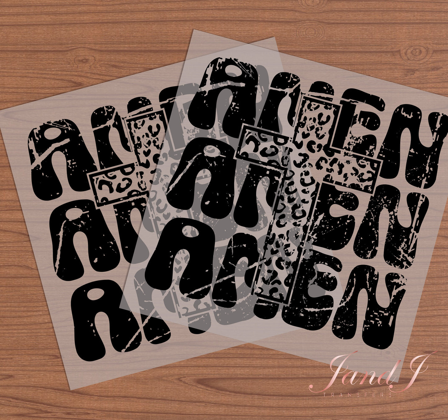 Amen DTF Transfers Ready To Press, Direct To Film Transfer ,DTF Prints