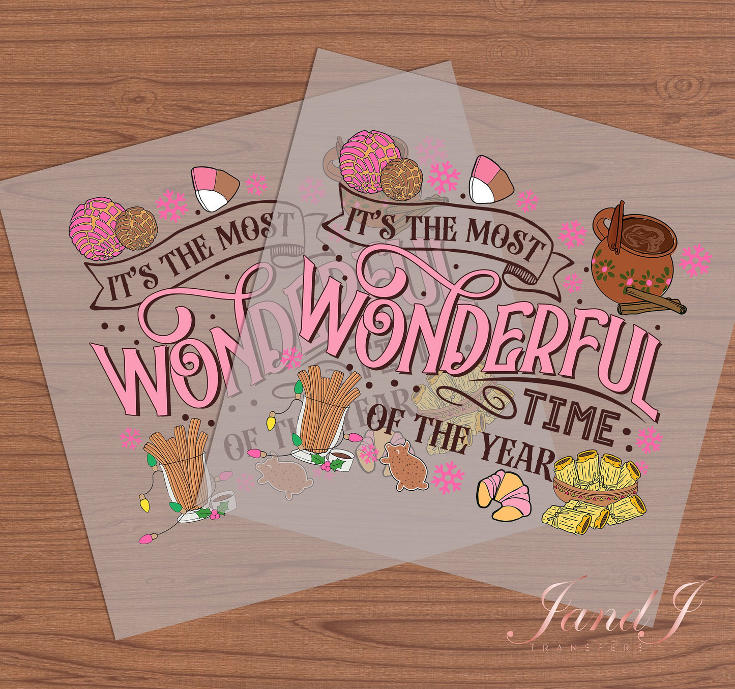 Its The Most Wonderful Time DTF,DTF Transfers Ready To Press, Direct To Film Transfer ,DTF Prints