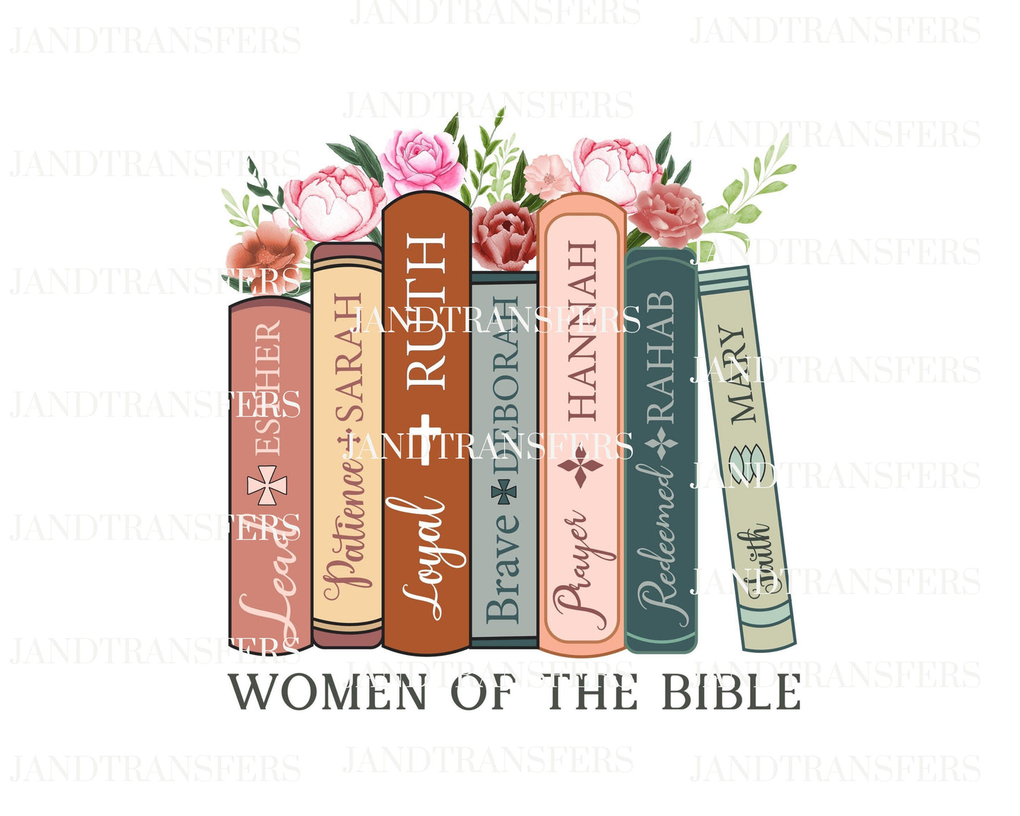 Women Of The Bible DTF Transfers Ready To Press, Direct To Film Transfer ,DTF Prints