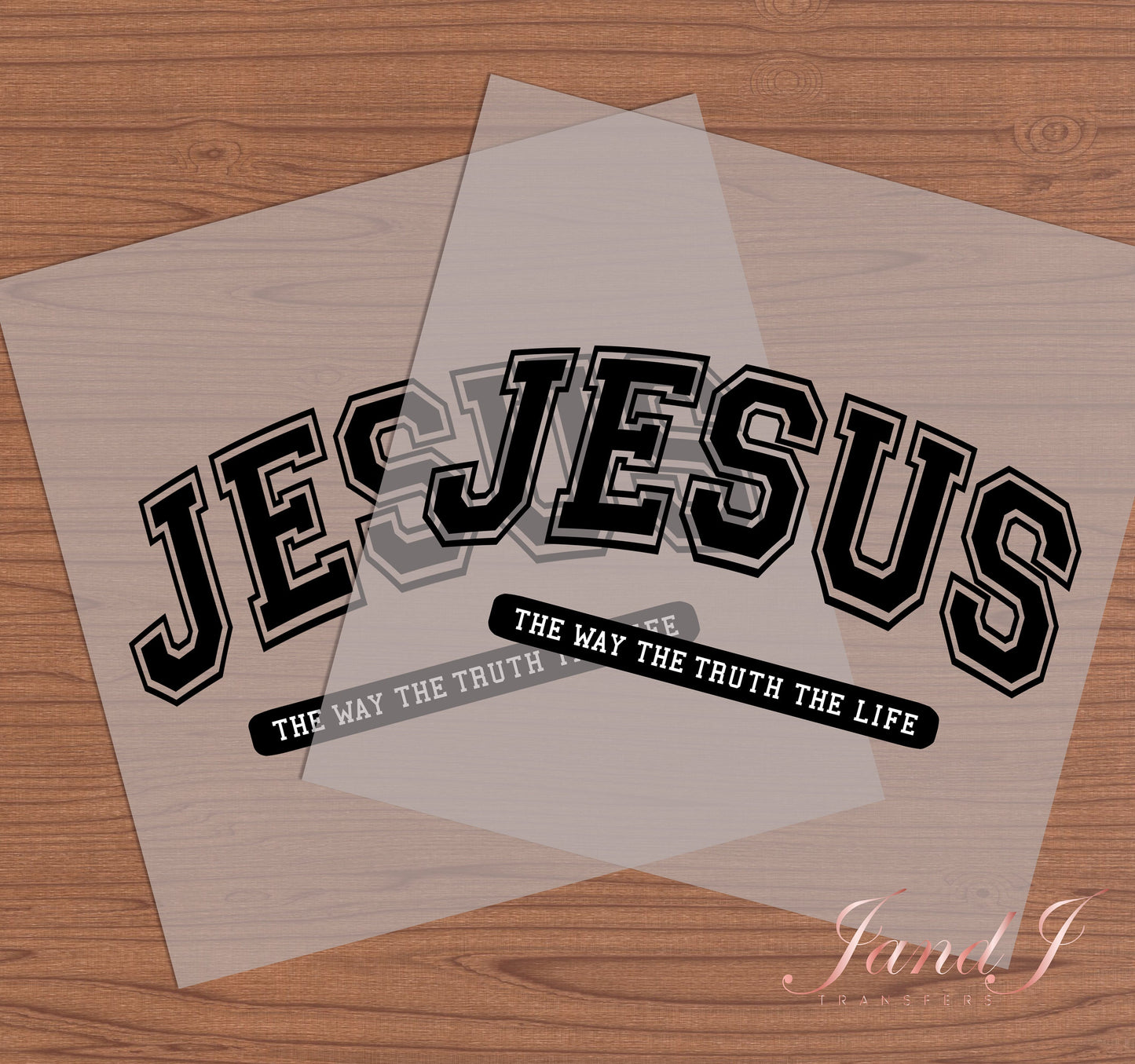 Jesus DTF Transfers Ready To Press, Direct To Film Transfer ,DTF Prints