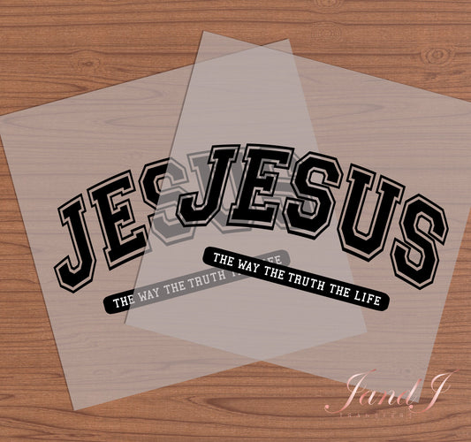 Jesus DTF Transfers Ready To Press, Direct To Film Transfer ,DTF Prints
