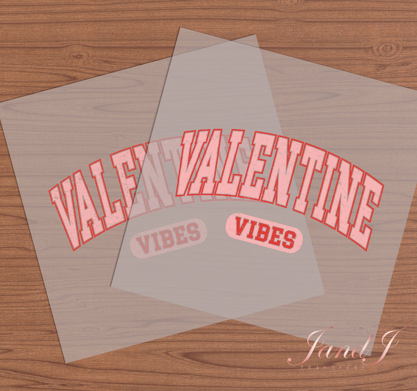 Valentine Vibes DTF Transfers Ready To Press, Direct To Film Transfer ,DTF Prints