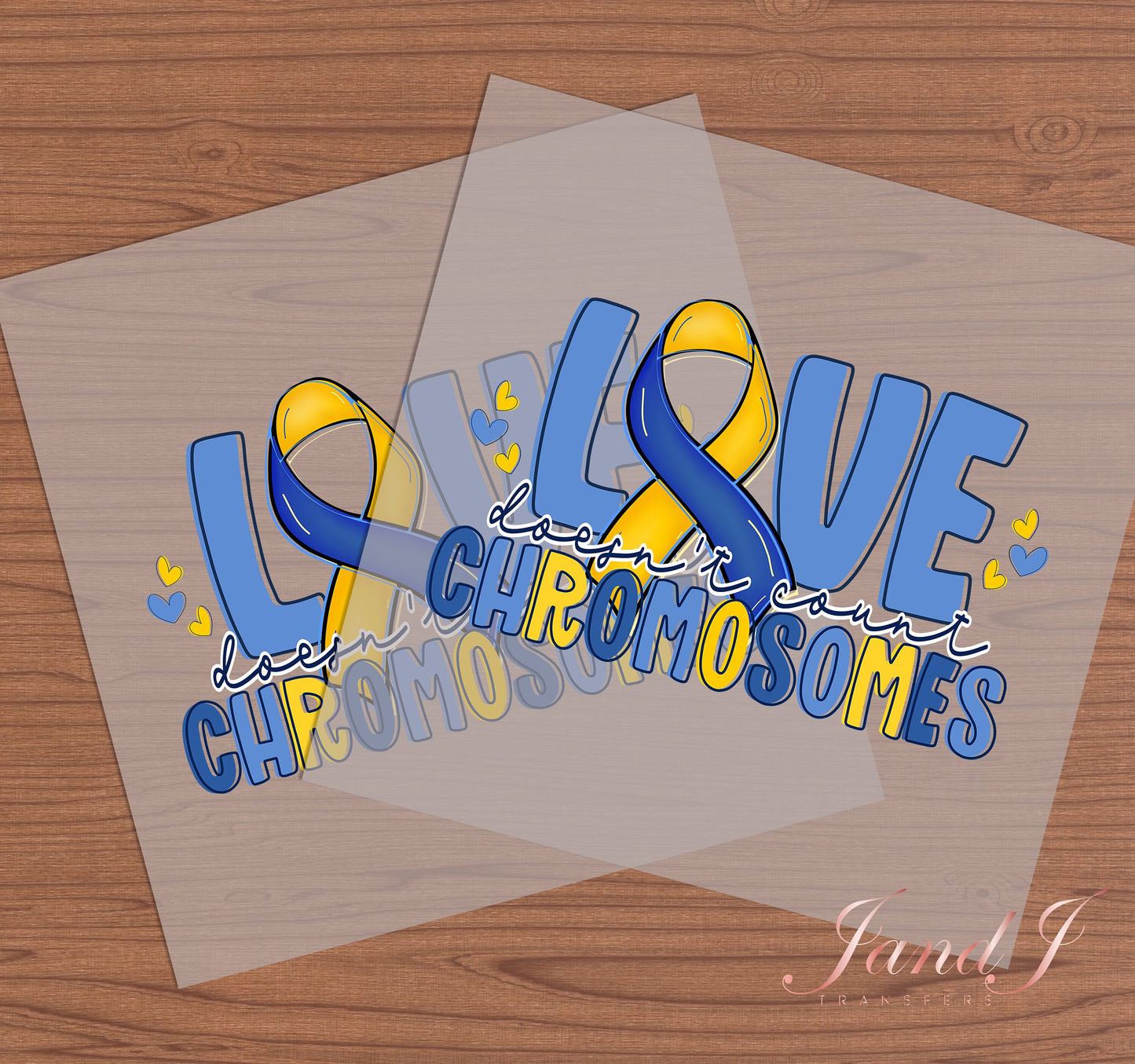 Love Doesn't Count Chromosomes DTF Transfers Ready To Press, Direct To Film Transfer ,DTF Prints