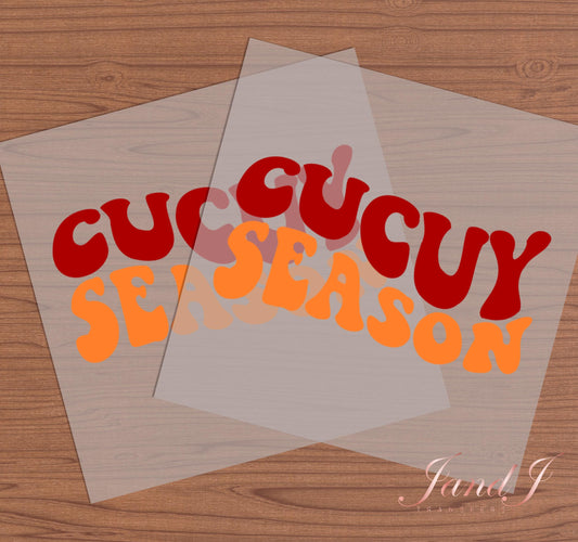 Cucuy Season Spanish Halloween Ready To Press, Direct To Film Transfer, DTF Prints, Ready To Press