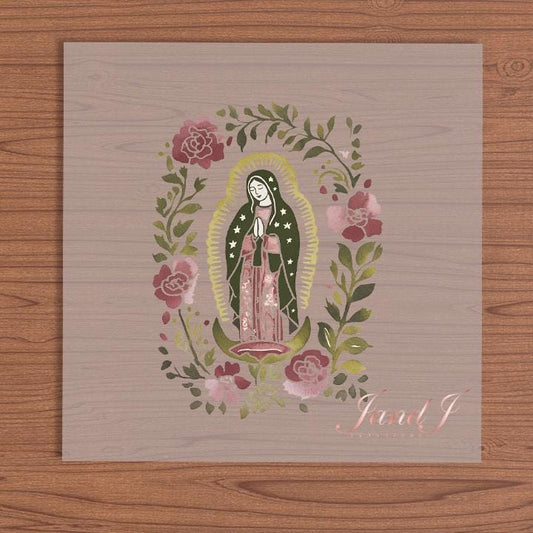 Virgin Mary Guadalupe DTF Hispanic edition, DTF Transfers Ready To Press, Direct To Film Transfer ,DTF Prints