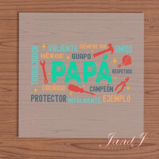 Papa DTF Transfers Ready To Press, Direct To Film Transfer ,DTF Prints