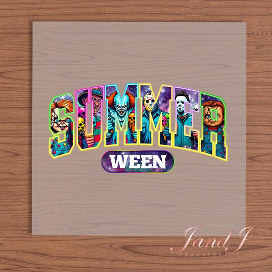 Summerween Like DTF Transfers Ready To Press, Direct To Film Transfer,, DTF, DTF Prints, Ready To Press Halloween