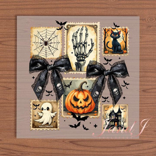 Spooky Season, Fall Vibes, Fall Autumn, DTF Transfers Ready To Press, Direct To Film Transfer DTF, DTF Prints, Ready To Press