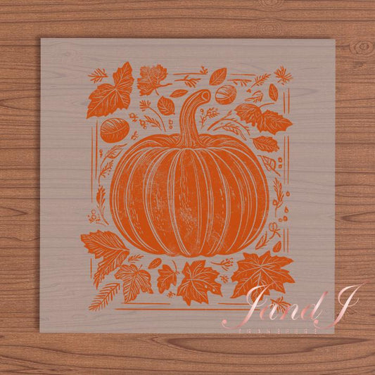Pumkin, Fall Autumn, DTF Transfers Ready To Press, Direct To Film Transfer DTF, DTF Prints, Ready To Press