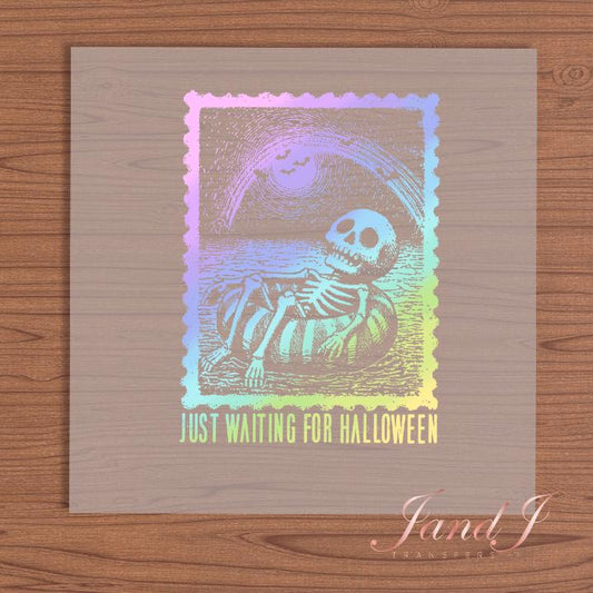 Waiting On For Halloween DTF Transfers Ready To Press, Direct To Film Transfer,, DTF, DTF Prints, Ready To Press Halloween, Summerween