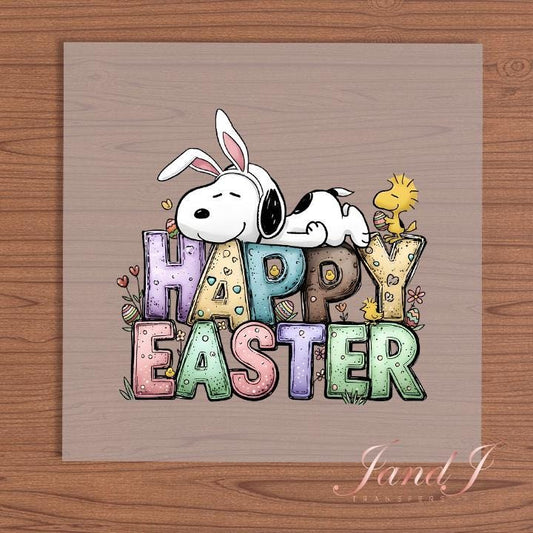 Cute Snoop Dog Easter DTF Transfers Ready To Press, Direct To Film Transfer ,DTF Prints