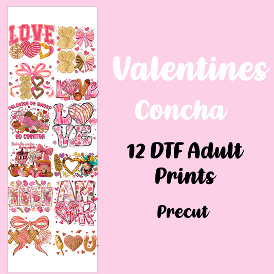 Concha Valentines Bundle Premade Gang sheet