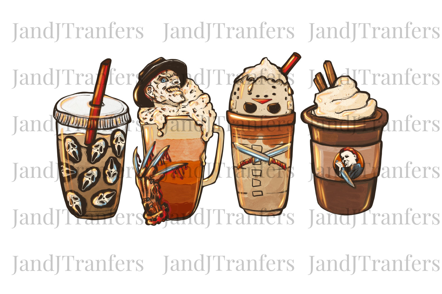 DTF Transfers Ready To Press, Direct To Film Transfer,, DTF, DTF Prints, Ready To Press Halloween