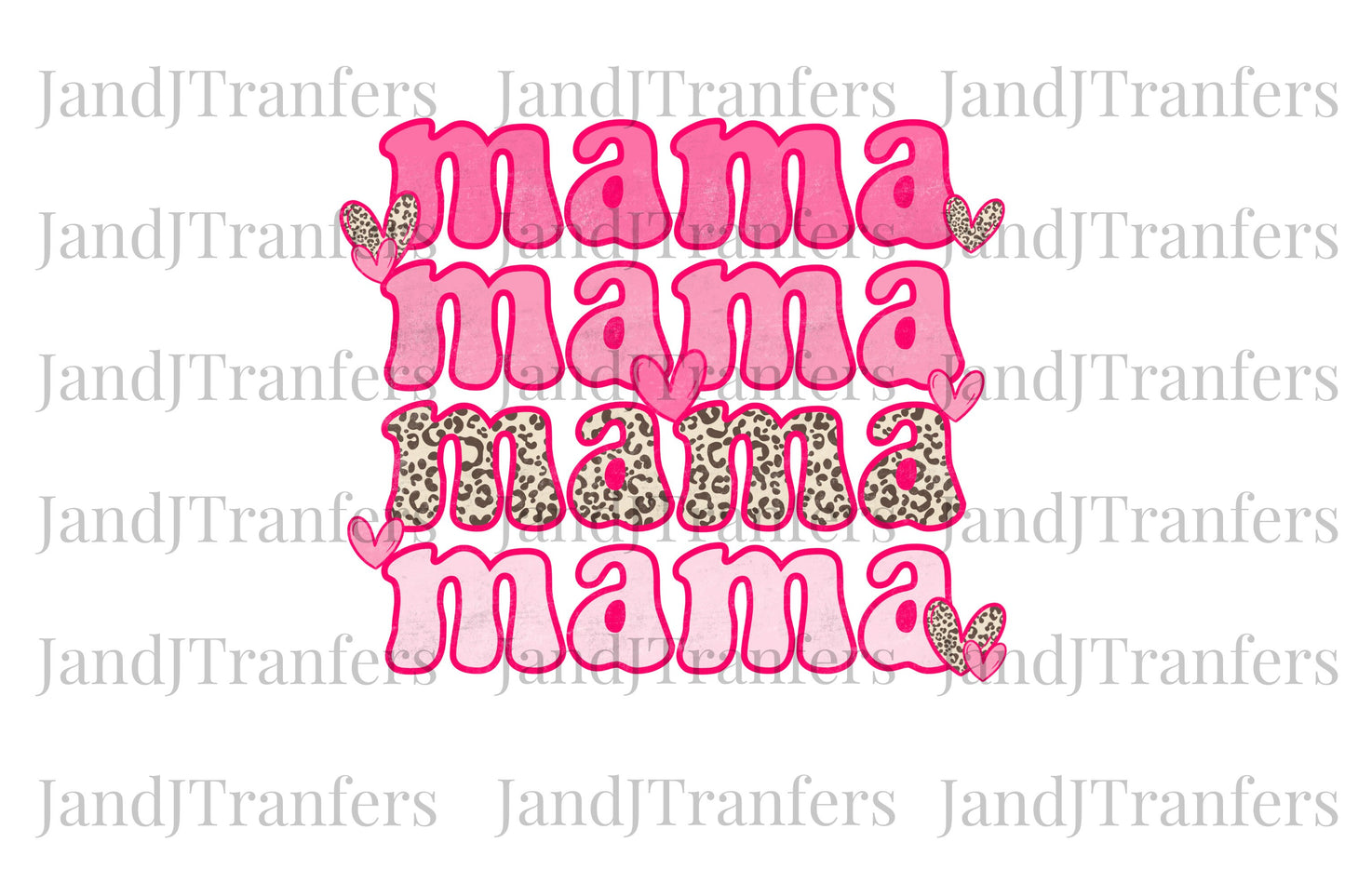 Mama Valentines DTF Transfers Ready To Press, Direct To Film Transfer ,DTF Prints