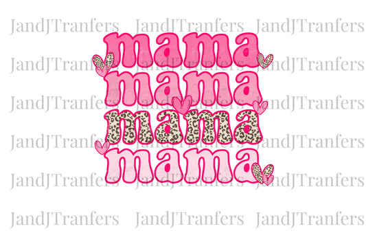 Mama Valentines DTF Transfers Ready To Press, Direct To Film Transfer ,DTF Prints