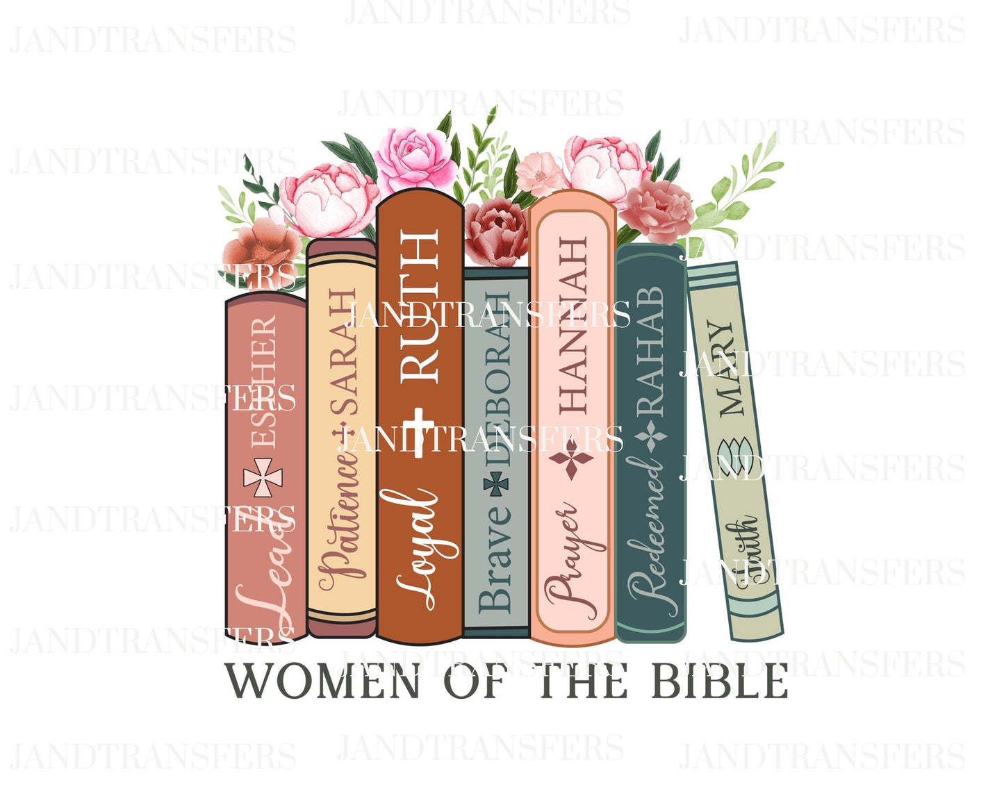 Women Of The Bible DTF Transfers Ready To Press, Direct To Film Transfer ,DTF Prints