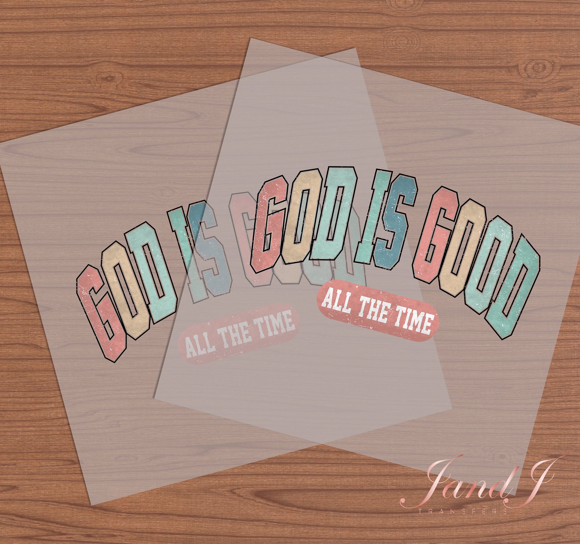 God Is Good DTF Transfers Ready To Press, Direct To Film Transfer ,DTF Prints